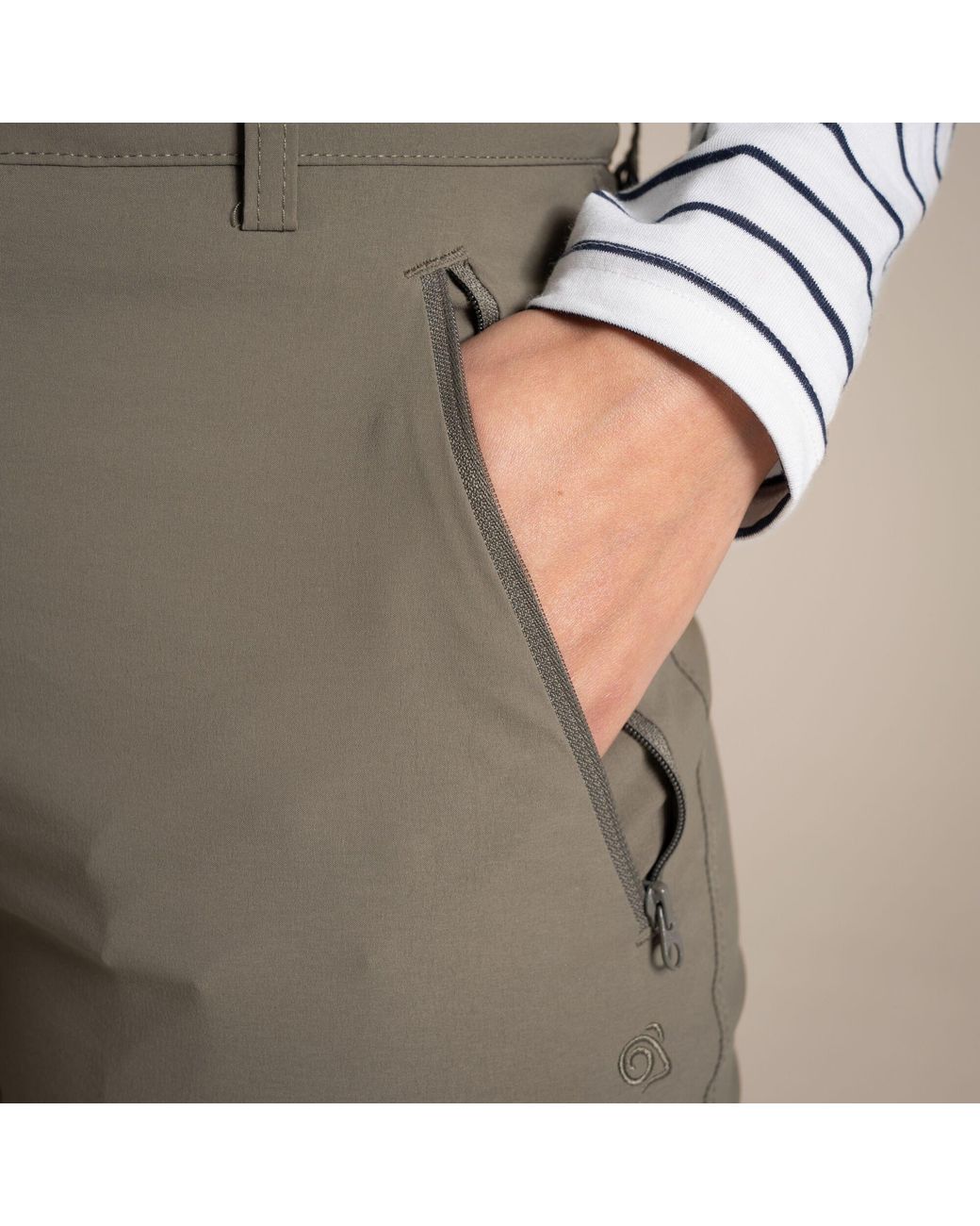 Craghoppers Green Nosilife Pro Iii Quick-Drying Trousers