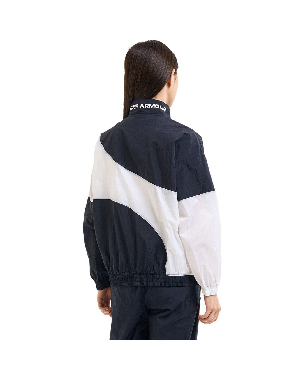 Under Armour Blue Legacy Crinkle Performance Training Jacket