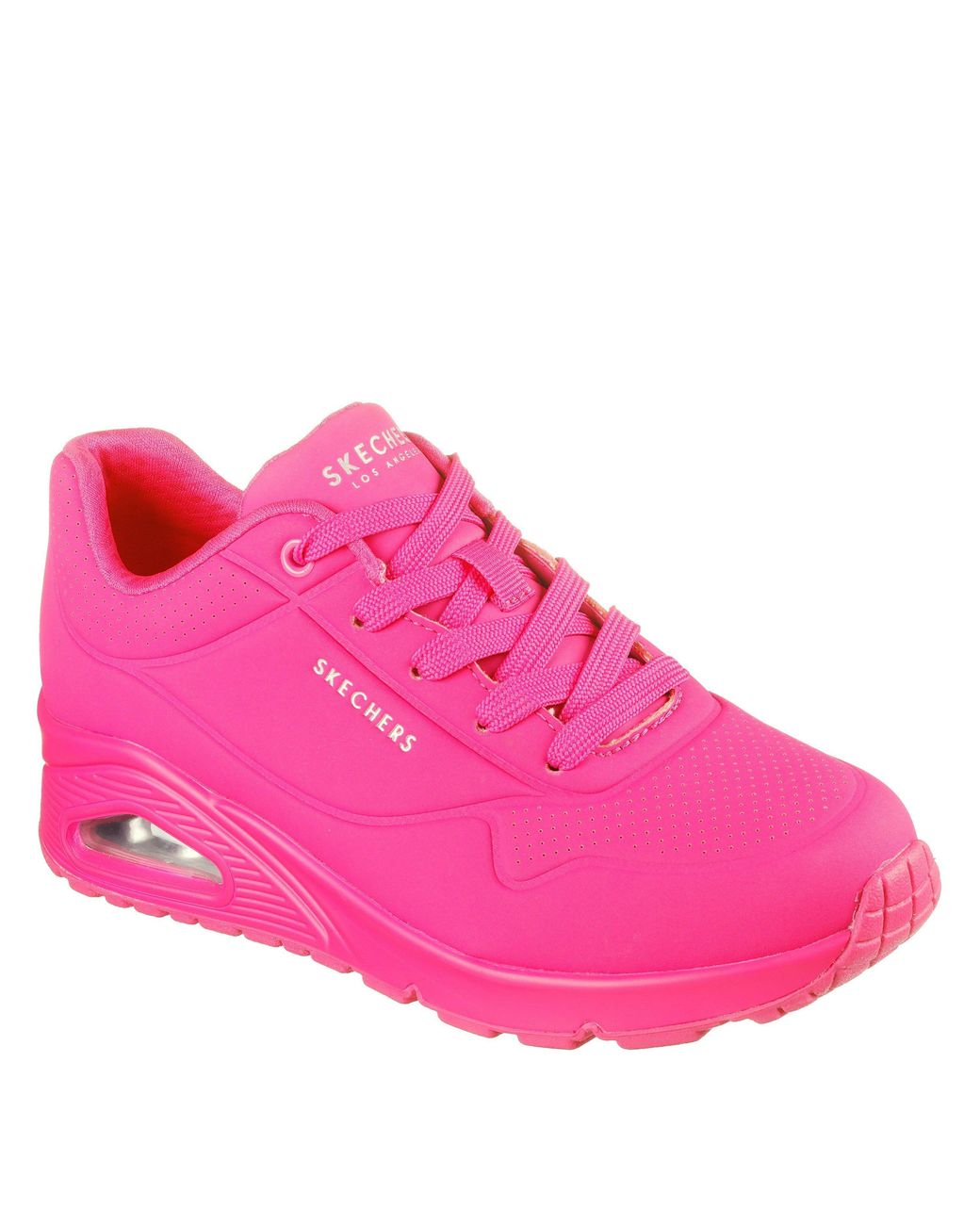 Skechers Pink Uno Stand On Air Trainers