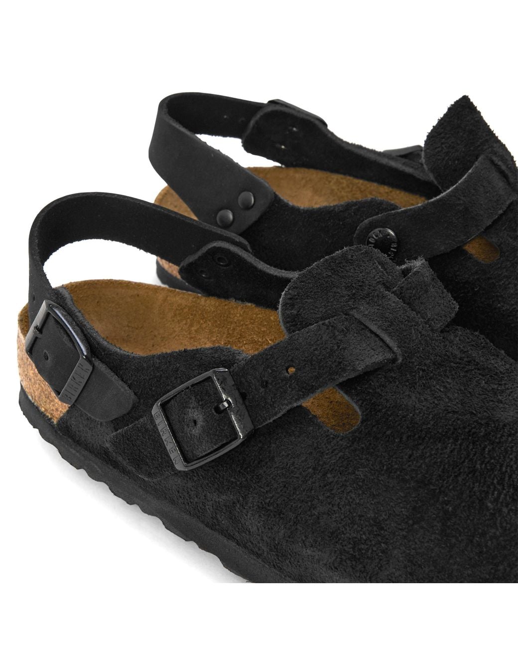 Birkenstock Black Tokio Clogs