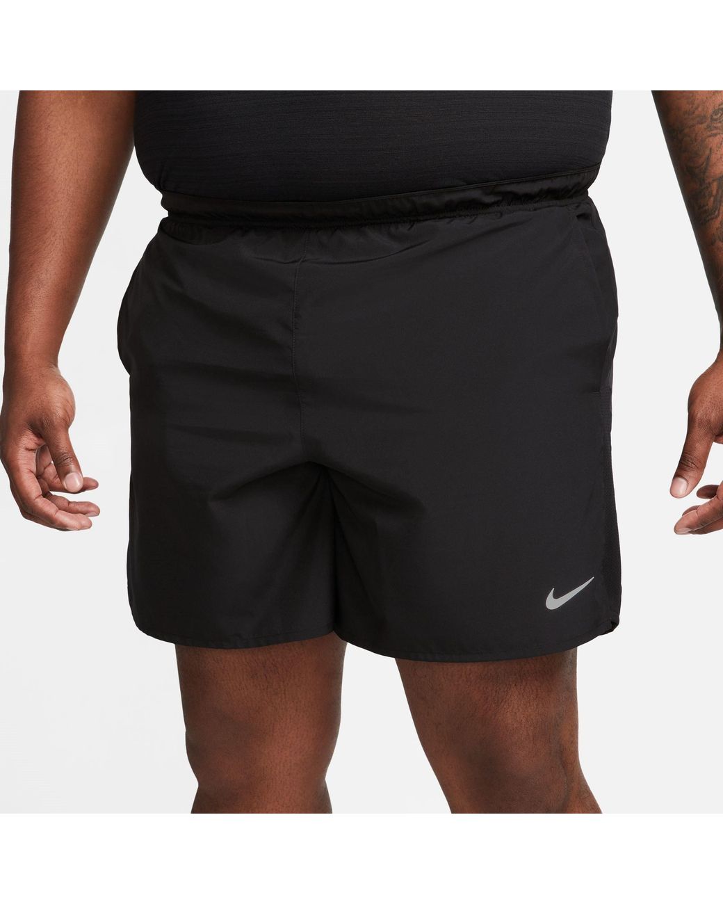 Nike Blue 7In Challenge Shorts for men