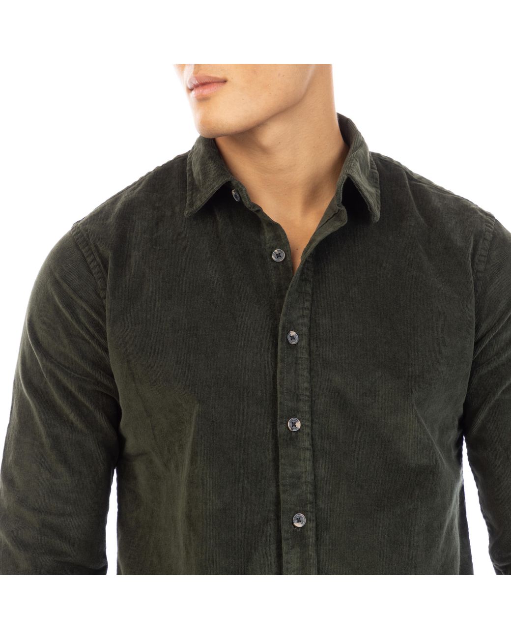 Peter Werth Black Plain Long Sleeve Shirt for men