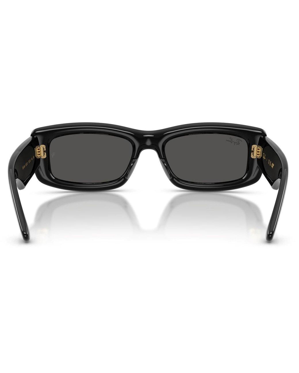 Ray-Ban Black Kiliane Puffer Rectangle Sunglasses