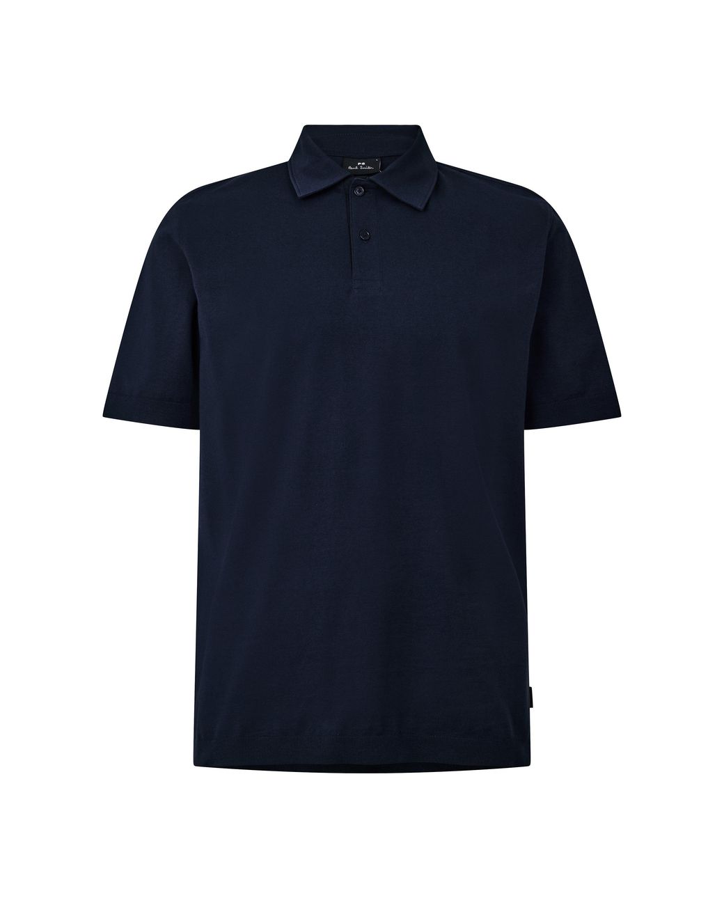 Paul Smith Blue Knit Cotton Short-Sleeve Polo for men