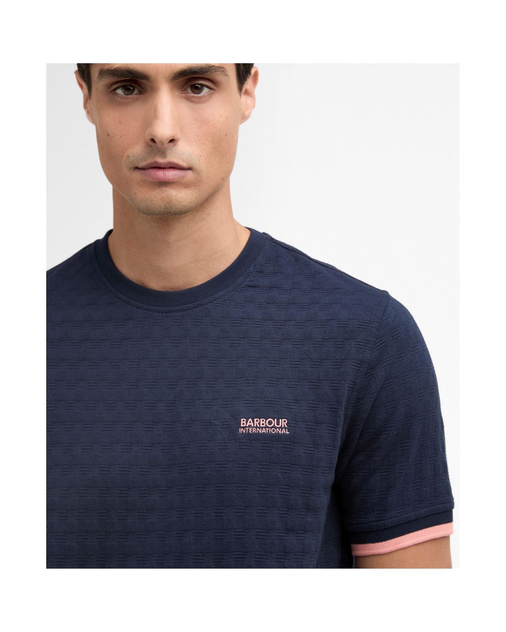 Barbour Blue T-Shirt for men