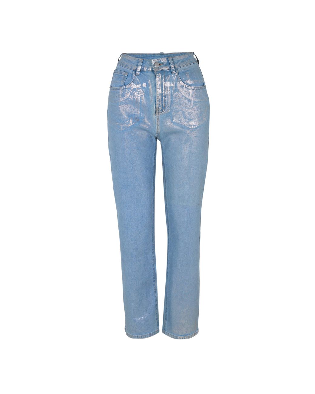 Amy Lynn Blue Lupe Ct Trainer Straight Leg Trousers
