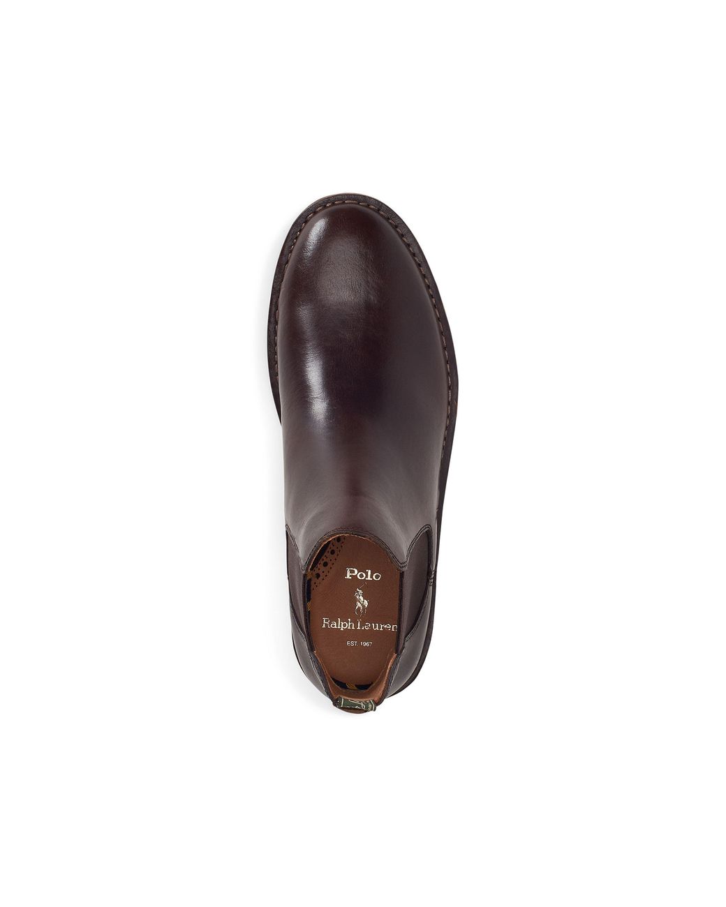 Polo Ralph Lauren Brown Talan Leather Chelsea Boot for men