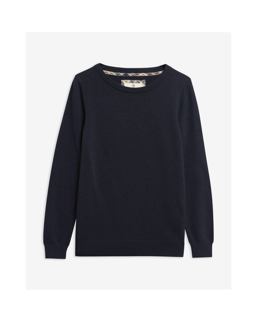 Barbour Blue Pendle Crew Neck Jumper
