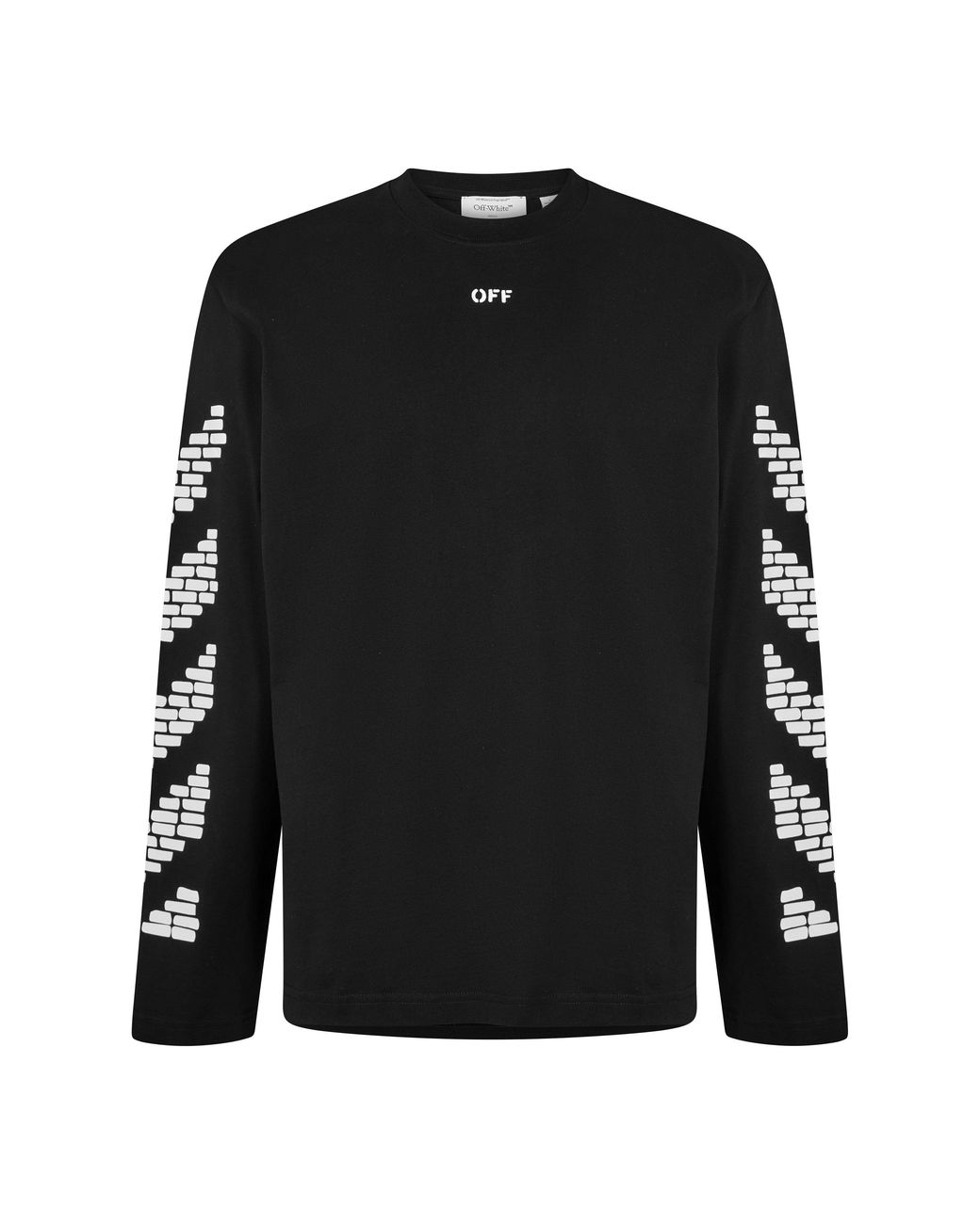 Off-White c/o Virgil Abloh Black Off Long Sleeve T Shirt for men
