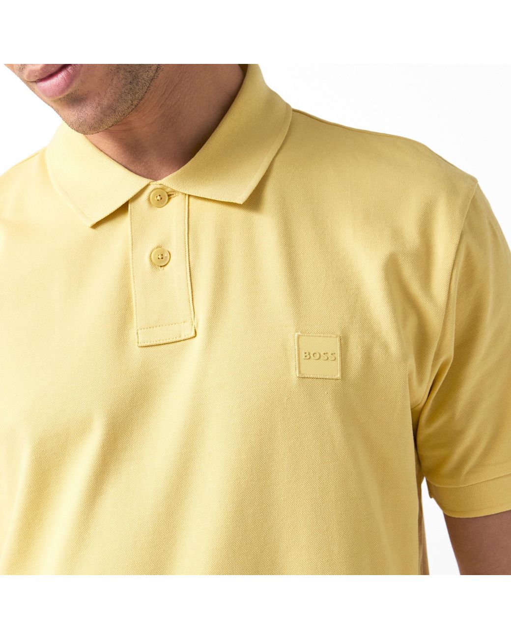 Boss Yellow Passenger Premium Design Polo Shirt for men