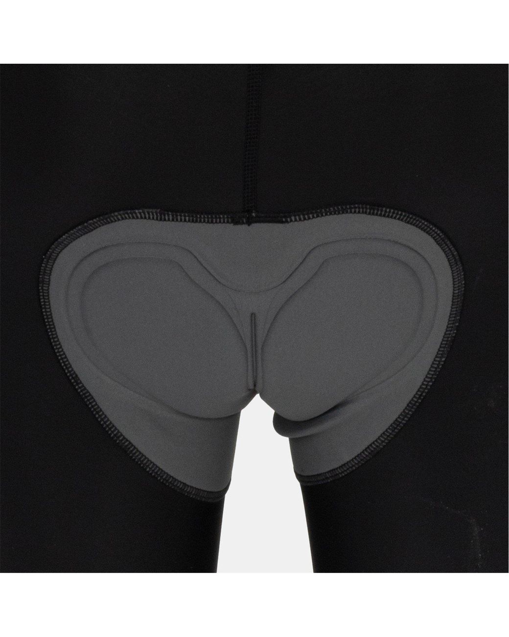 Pinnacle Black Bib Cycling Shorts for men