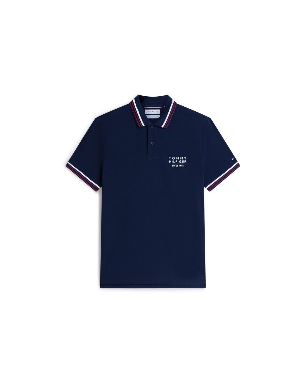 Tommy Hilfiger Blue Short Sleeve Polo Shirt for men
