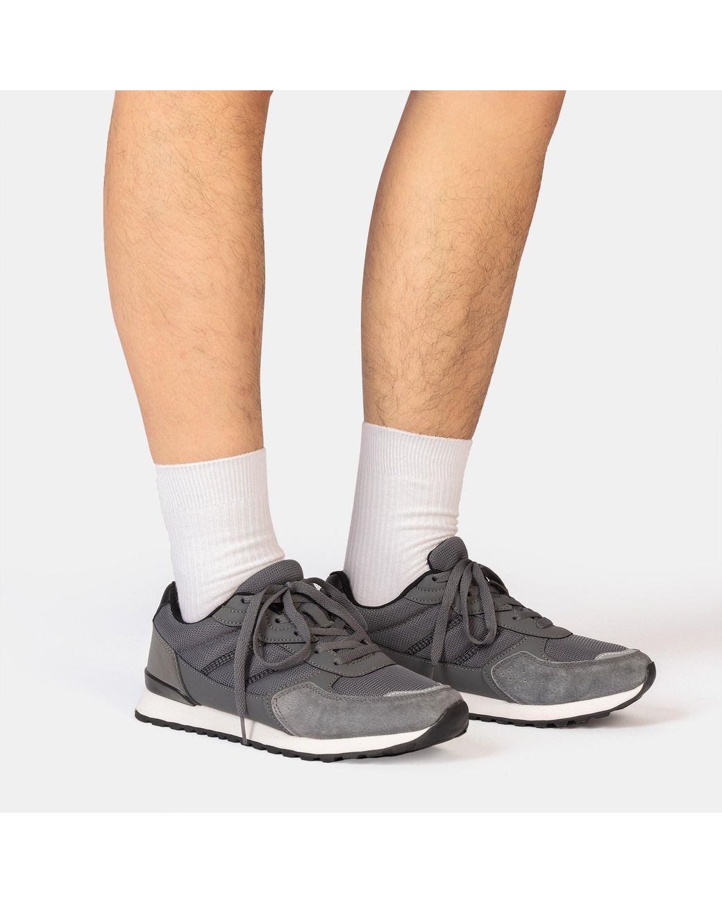 Donnay Gray Bob Trainers for men