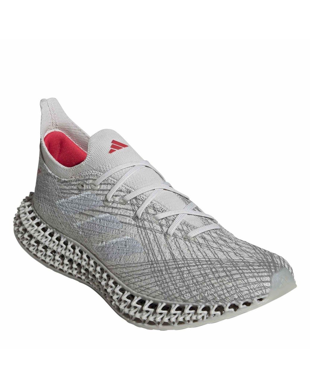 Adidas Gray 4Dfwd X Strung Road Running Shoes for men