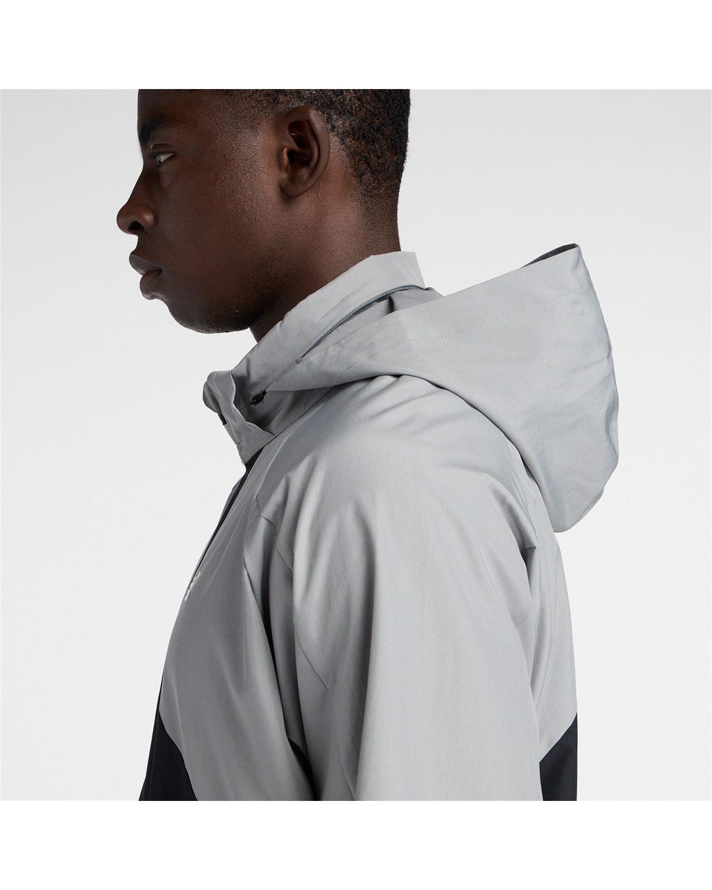New Balance Gray Tracksuit Top for men