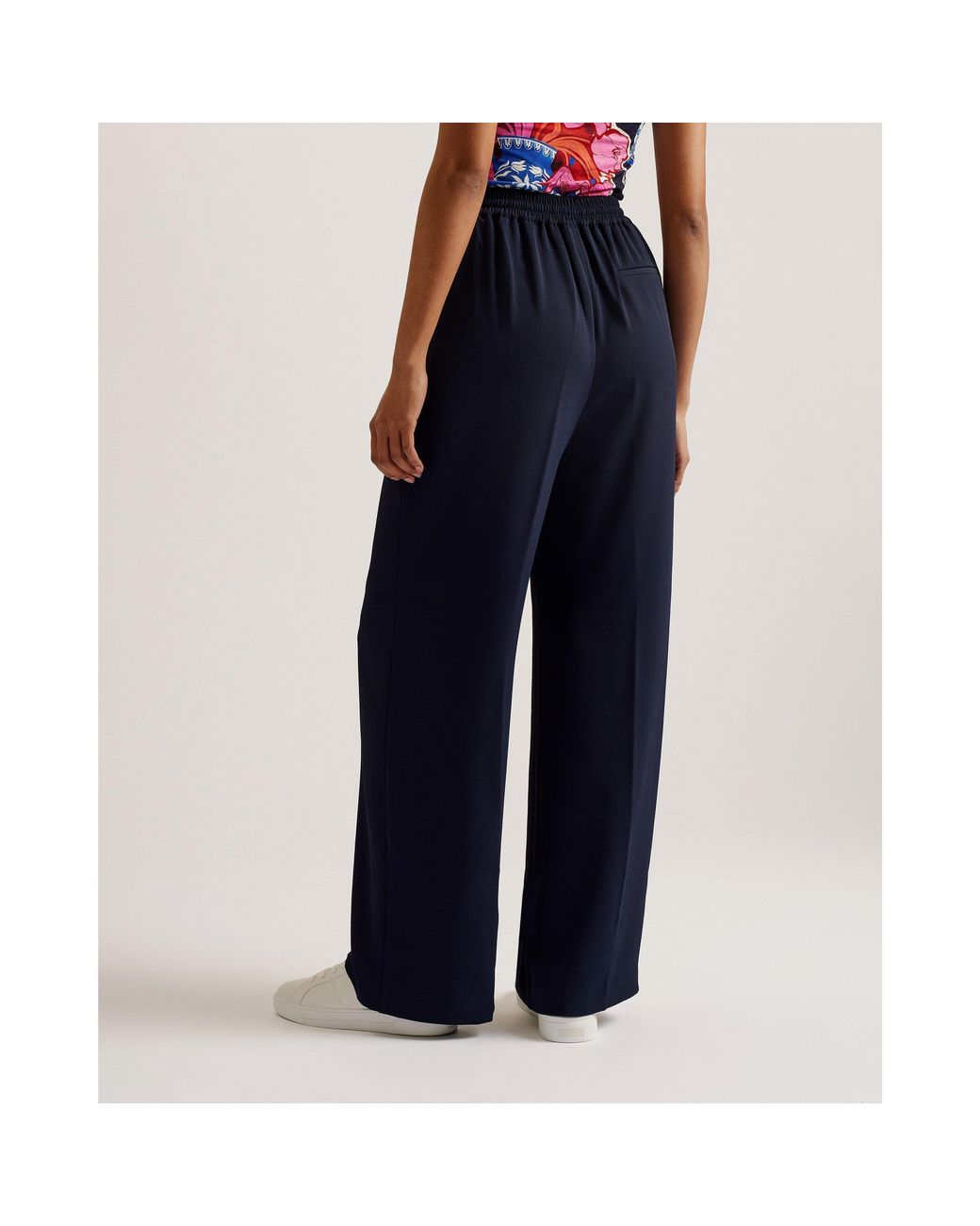 Ted Baker Blue Open Hem Fleece Joggers