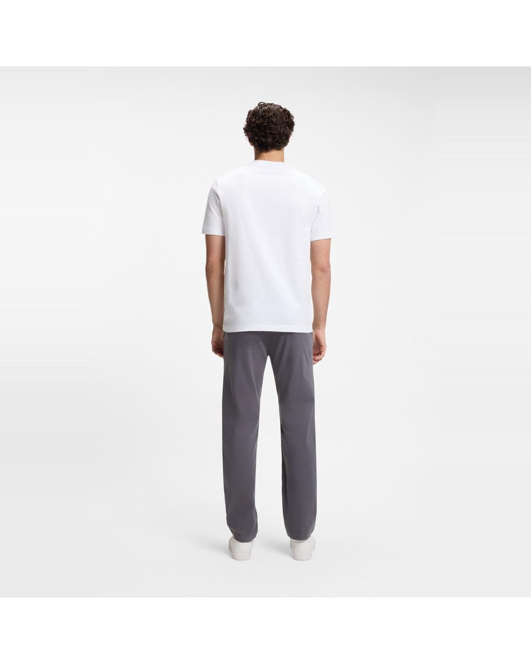 Boss White T-Shirt for men