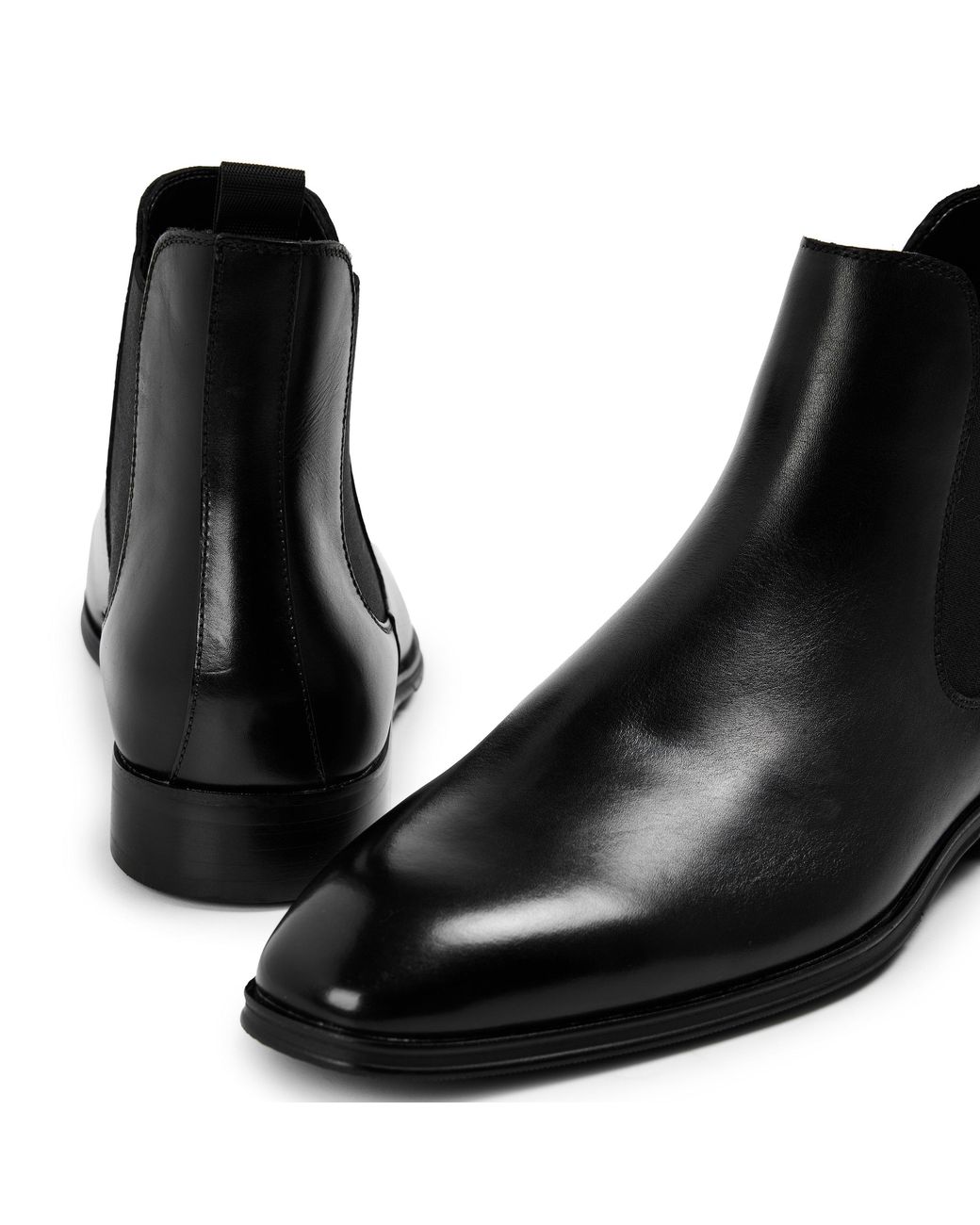Dune Black Chelsea Boots for men