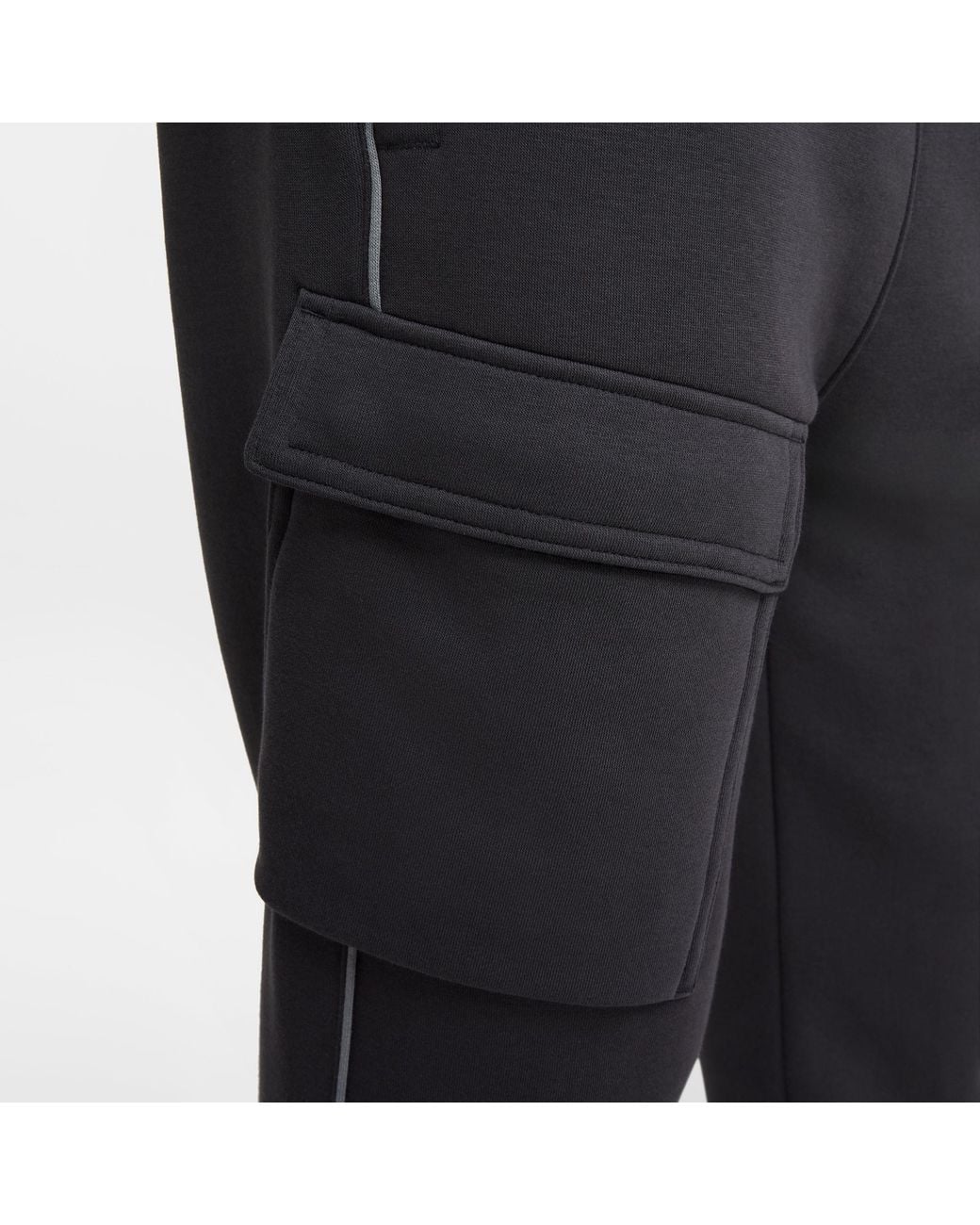 Nike Black Swoosh Pants for men