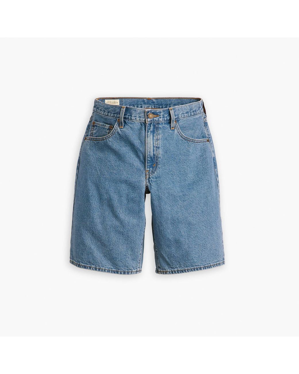 Levi's Blue Baggy Dad Jort Foolish Love