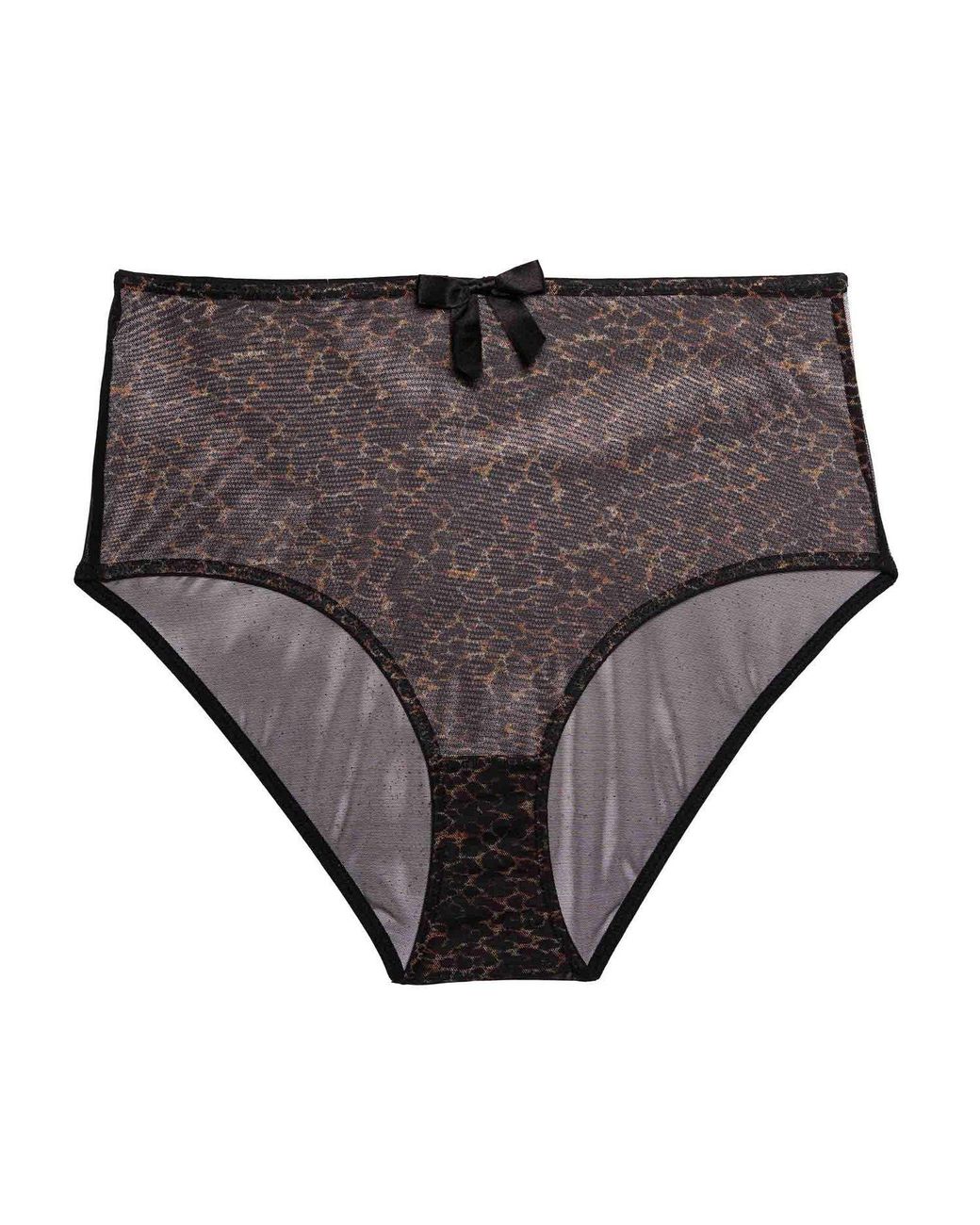 Playful Promises Brown Hazel Classic High Waist Brief