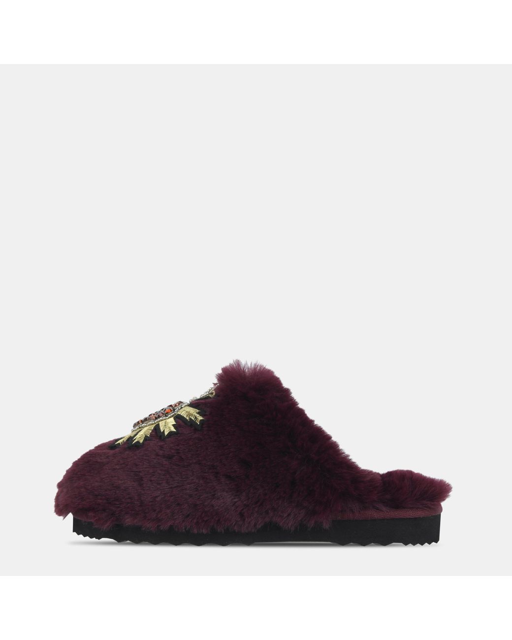 Biba Brown Embellished Slider Slipper