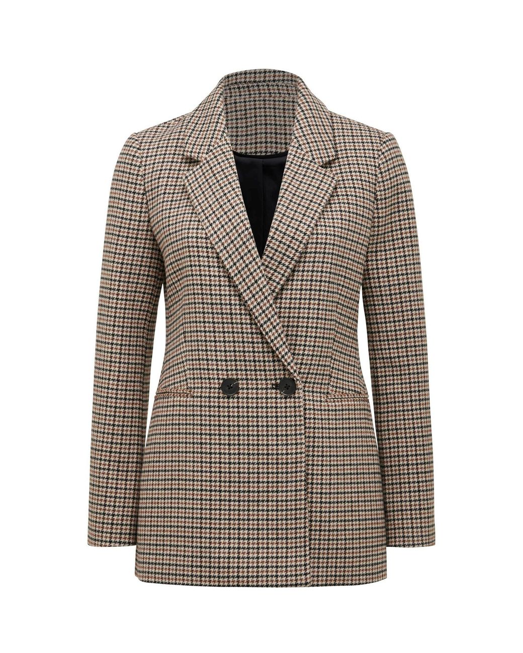 Forever New Brown Hanna Heritage Blazer