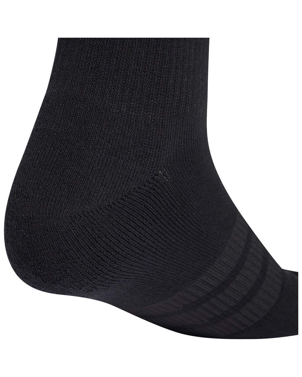Adidas Black 3-Pack Crew Socks Adults
