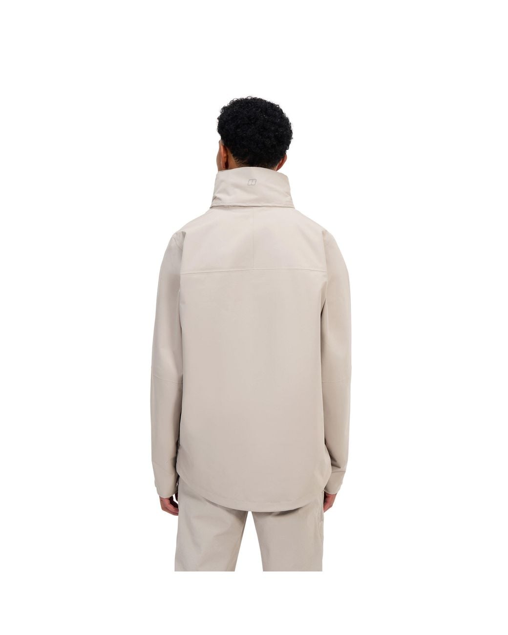 Berghaus White Rg Alpha 2.0 Rain Jacket for men