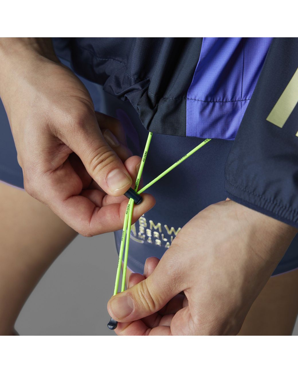 Adidas Blue Performance Running Jacket