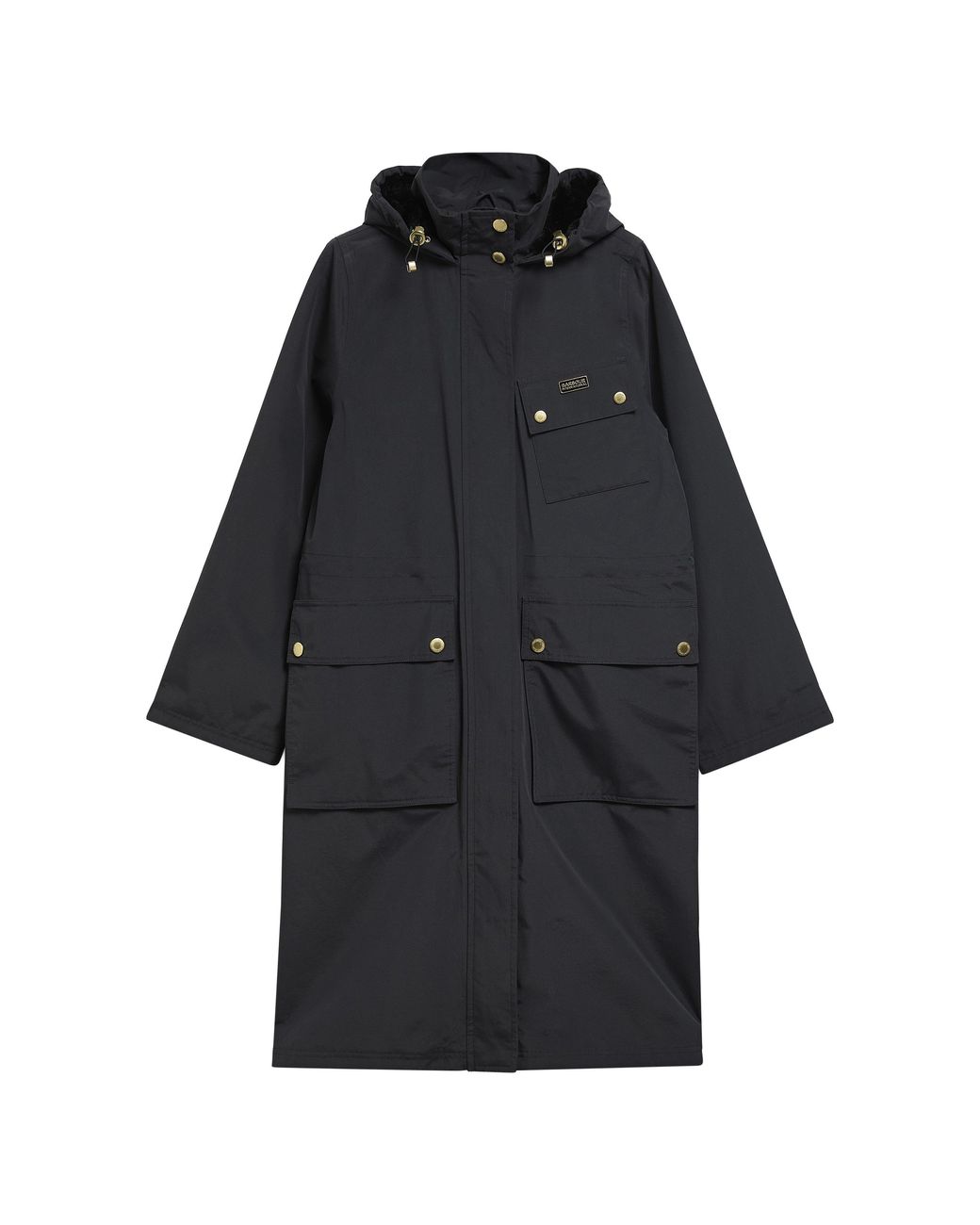 Barbour Black Aeroready Hoodie