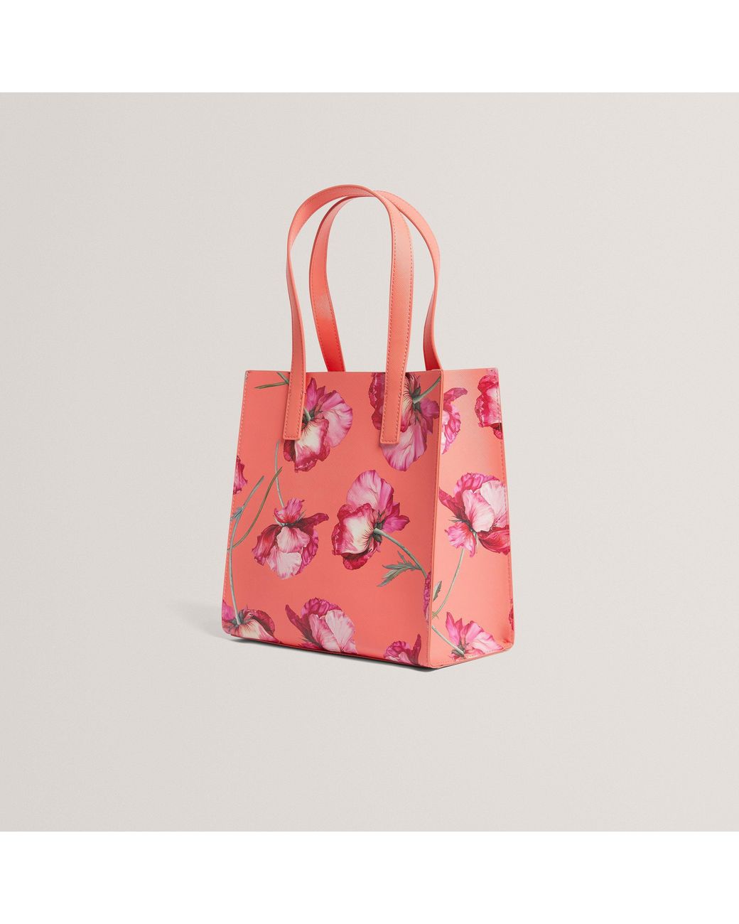 Ted Baker Pink Large Crosshatch Icon Tote Bag