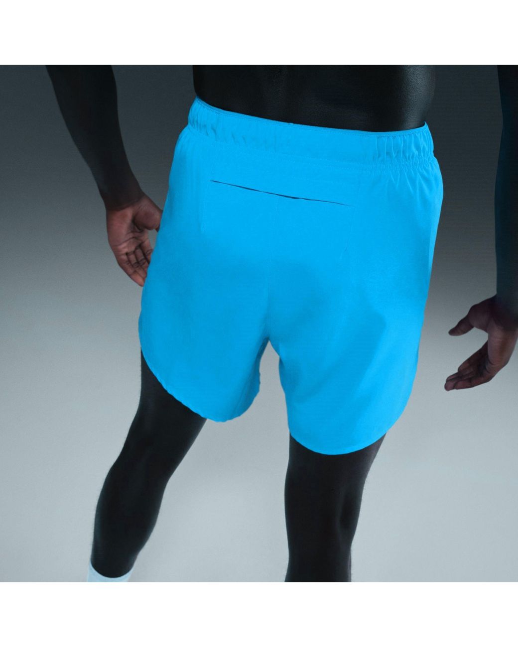Nike Blue Dri-Fit Challenger 5 Brief-Lined Versatile Shorts for men