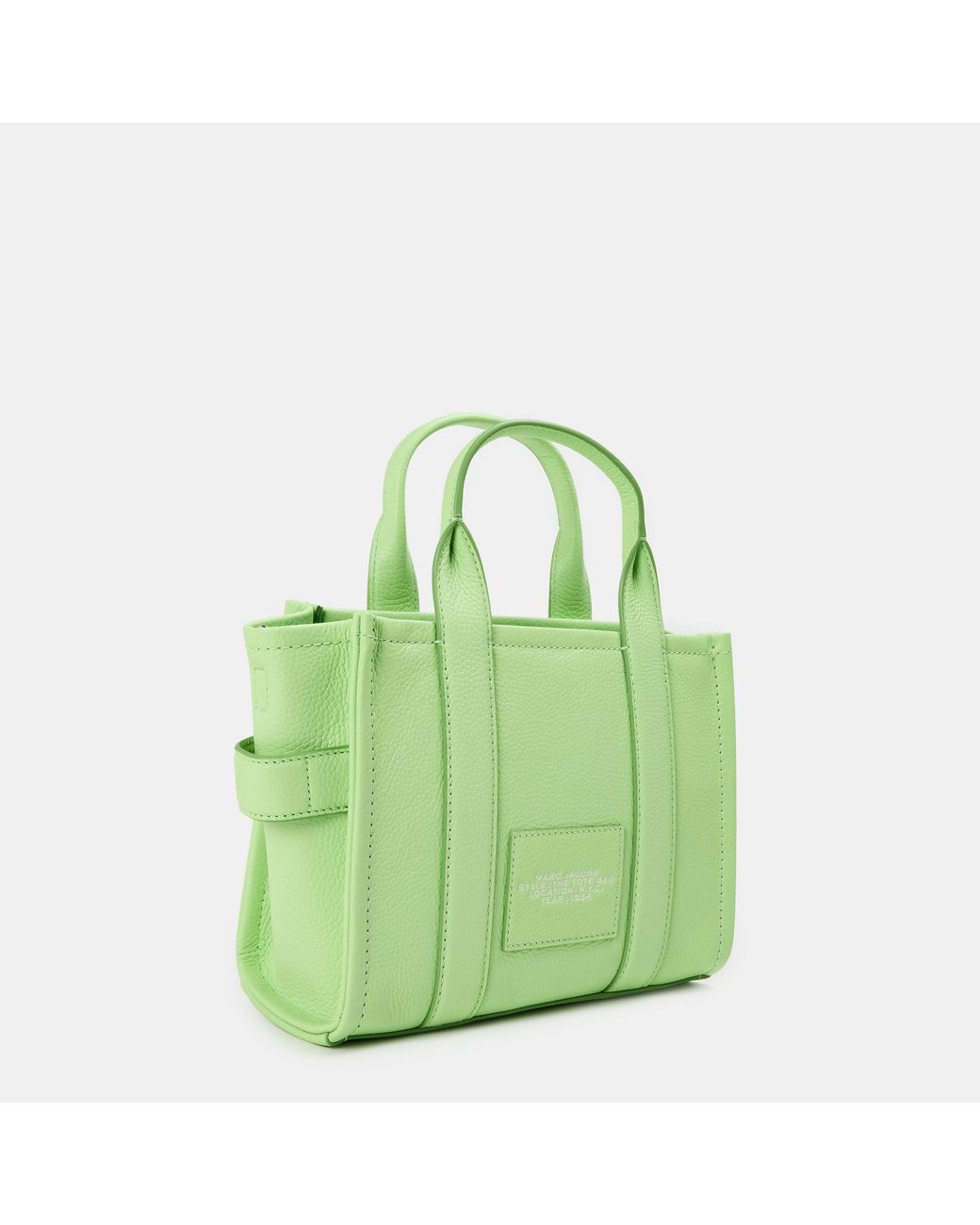 Marc Jacobs Green Small Leather Tote Bag