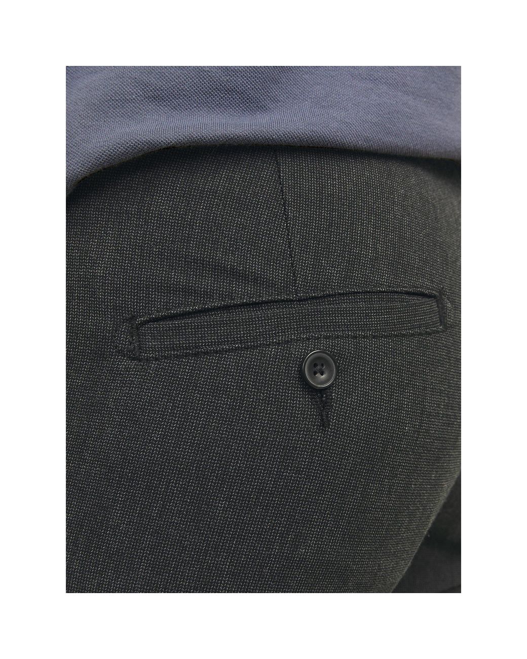 Jack & Jones Gray Connor Chino Trouser for men