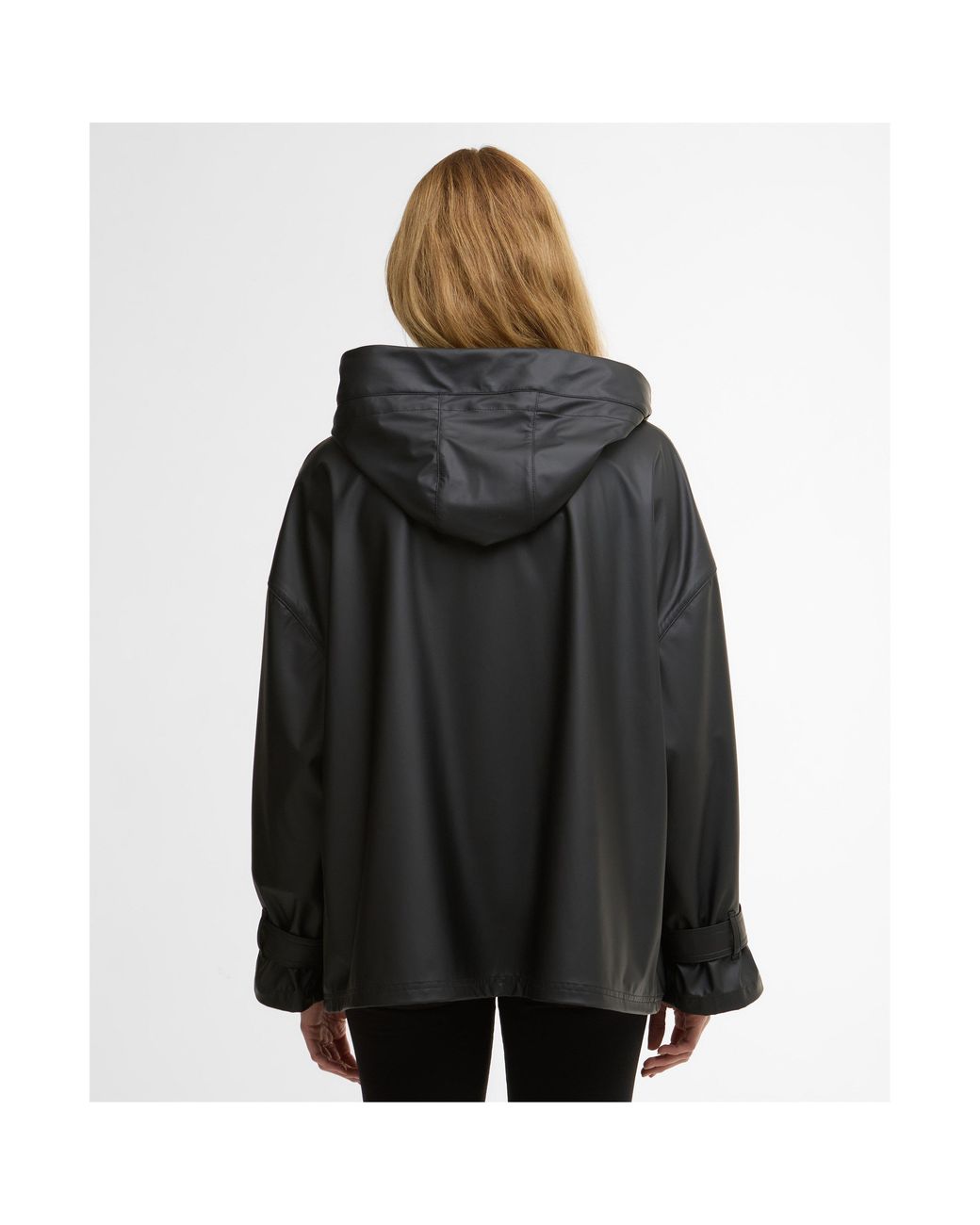Barbour Black Rain Anorak Jacket