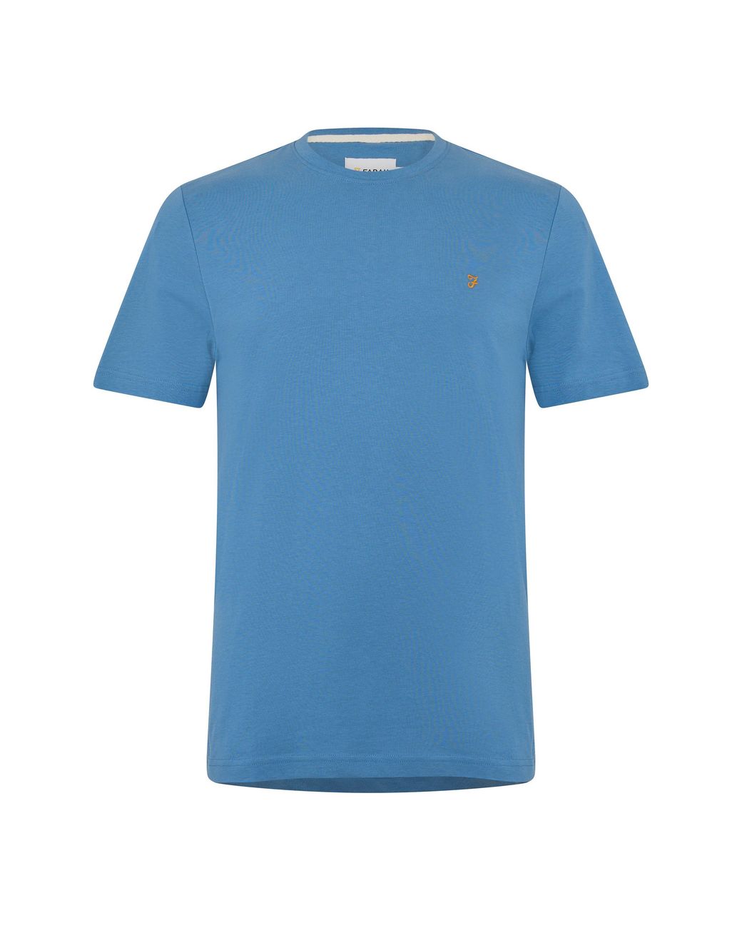 Farah Blue Harrow Ss T-Shirt for men