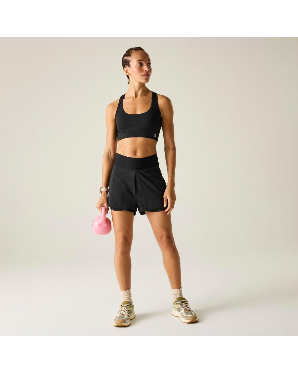 Dare 2b Brown Nimble High-Waisted Walking Shorts