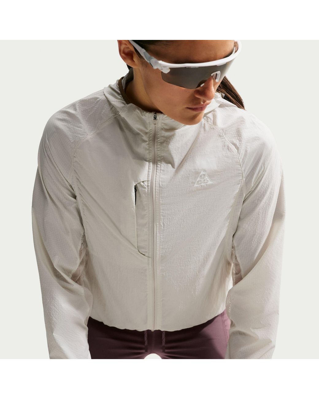 Nike Gray Acg Running Jacket