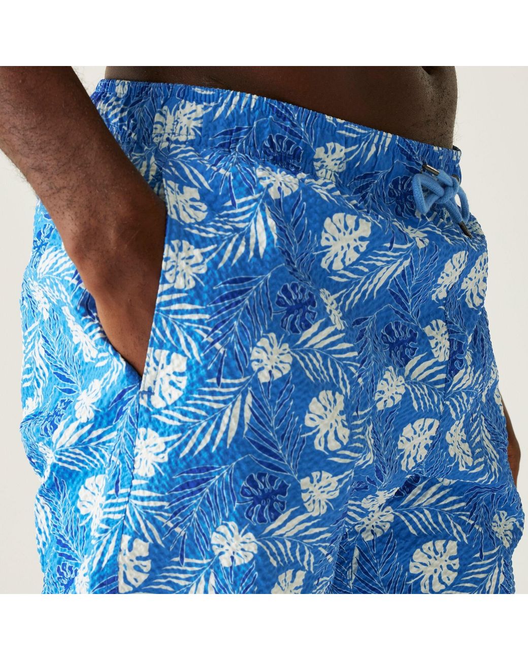 Regatta Blue Loras Quick-Drying Swim Shorts for men