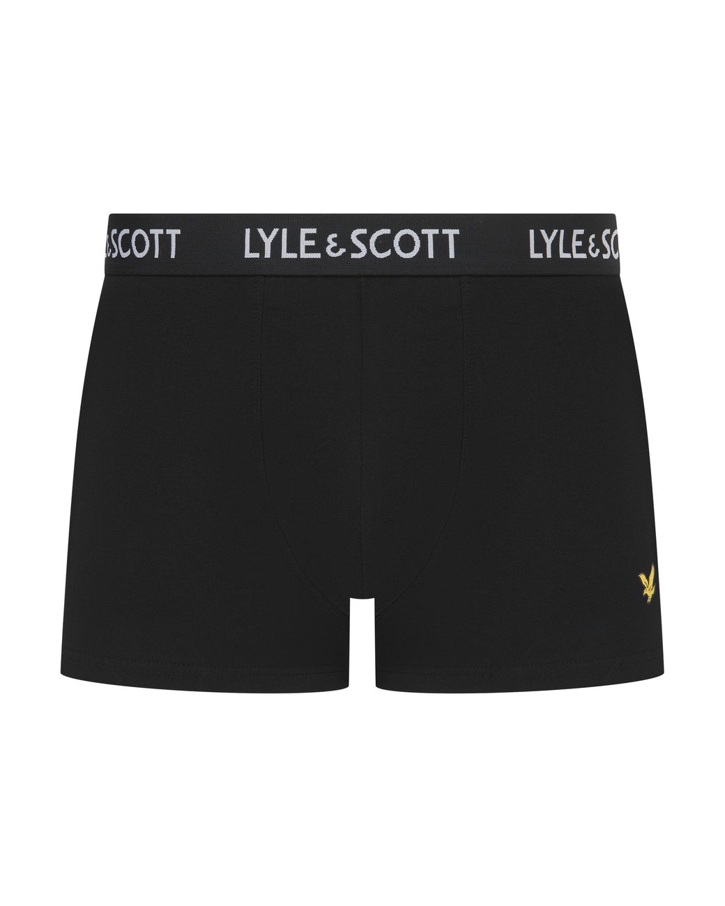 Lyle & Scott Black Lyle 3 Pack Trunk for men