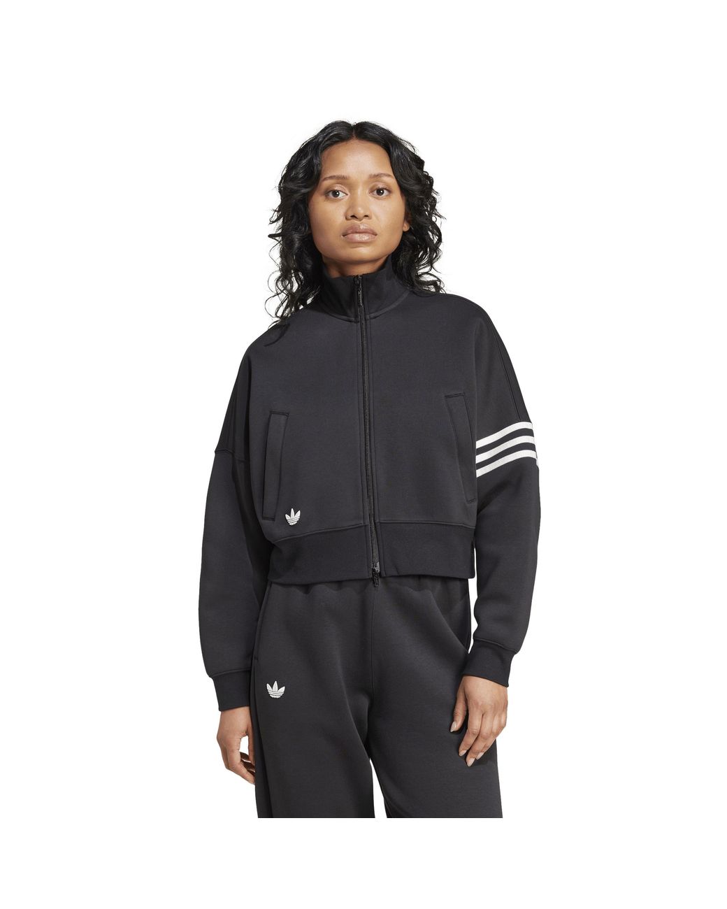 Adidas Originals Black Tracksuit Top