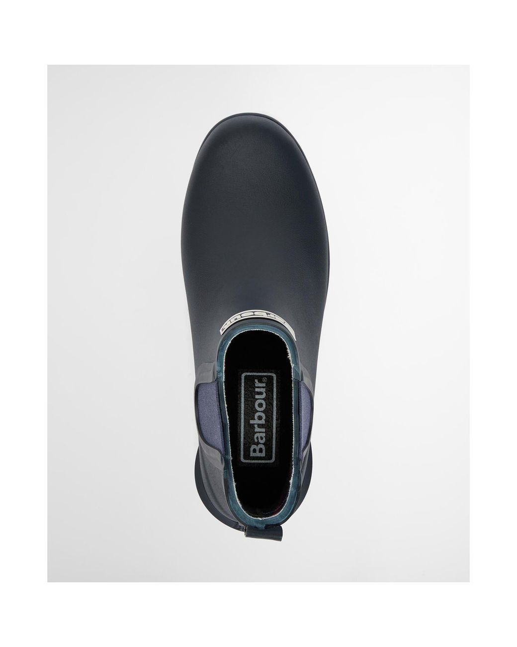 Barbour Blue Wilton Chelsea Wellington Boots