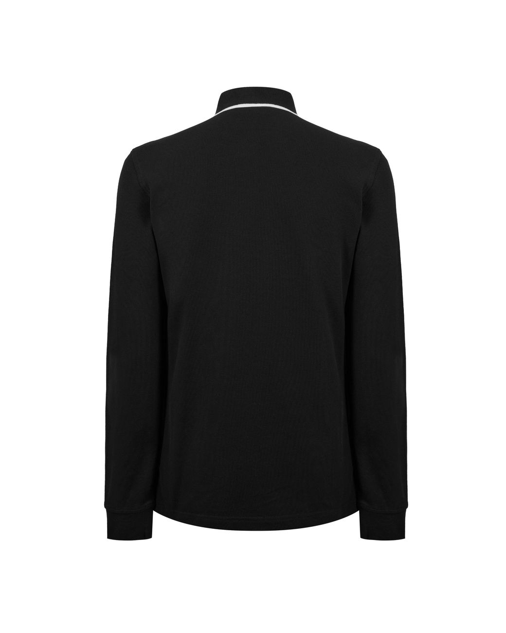 Belstaff Black Tip Long Sleeve Polo Shirt for men