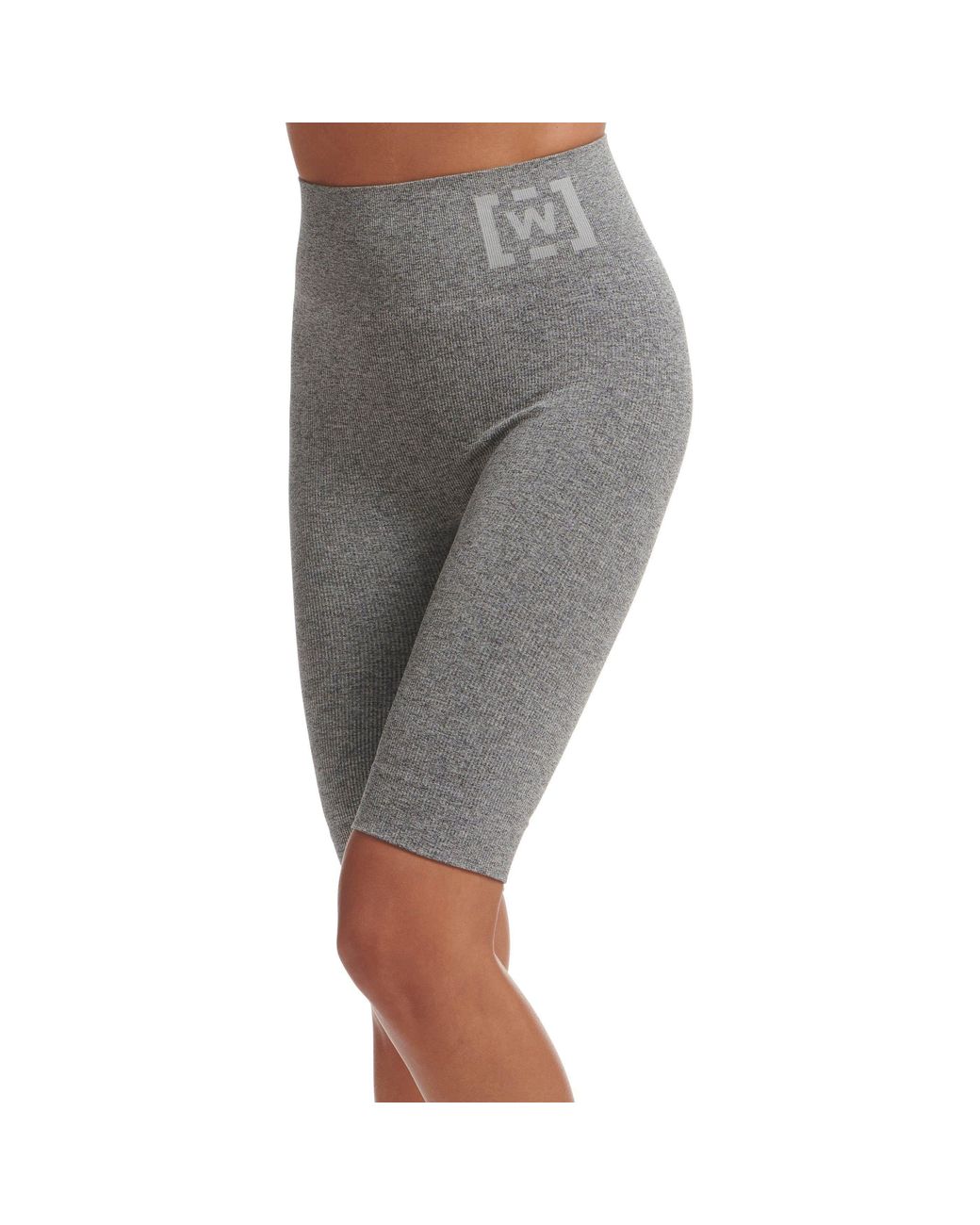 Wolford Gray Shaping Athleisure Biker Short