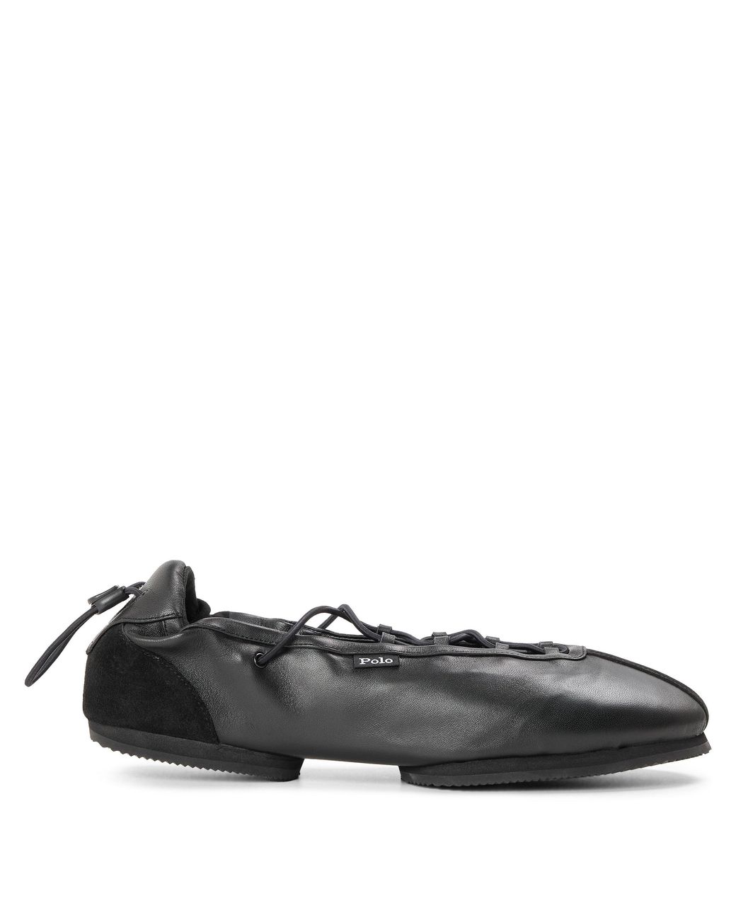 Polo Ralph Lauren Black Ballet Pumps