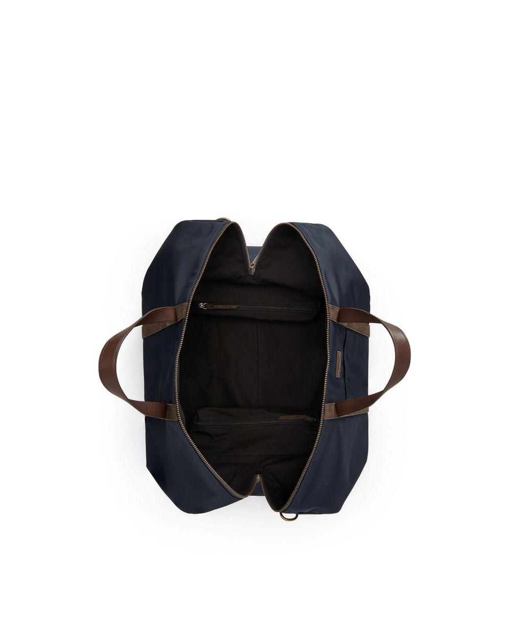 Polo Ralph Lauren Blue Suede Trim Medium Duffel Bag for men
