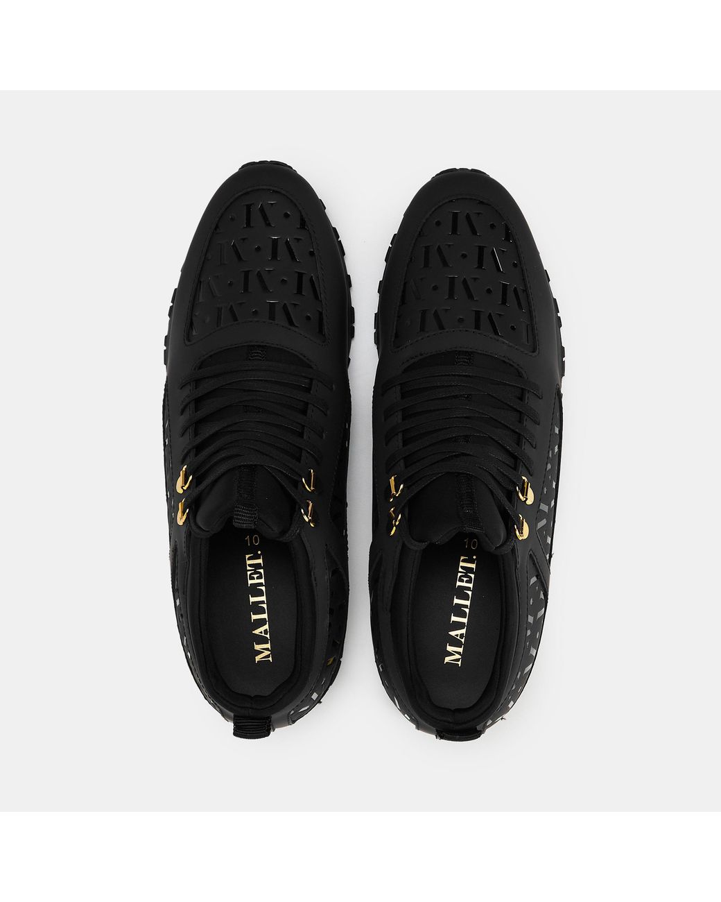 Mallet Black Diver Low-Top Trainers for men