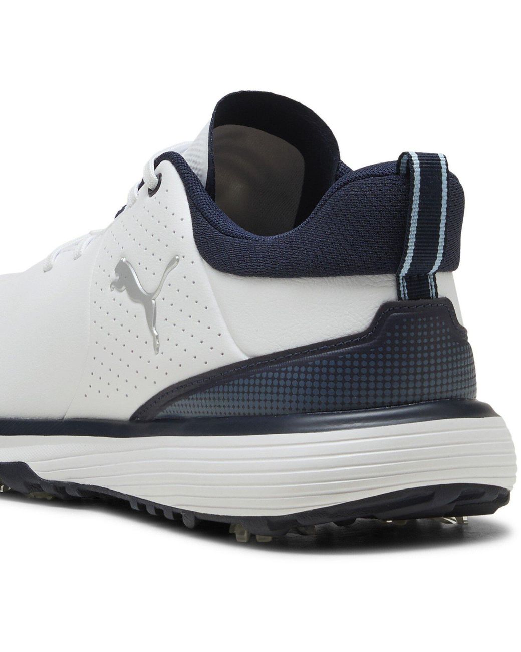 PUMA White Fusion Grip St Spiked Golf Shoes for men