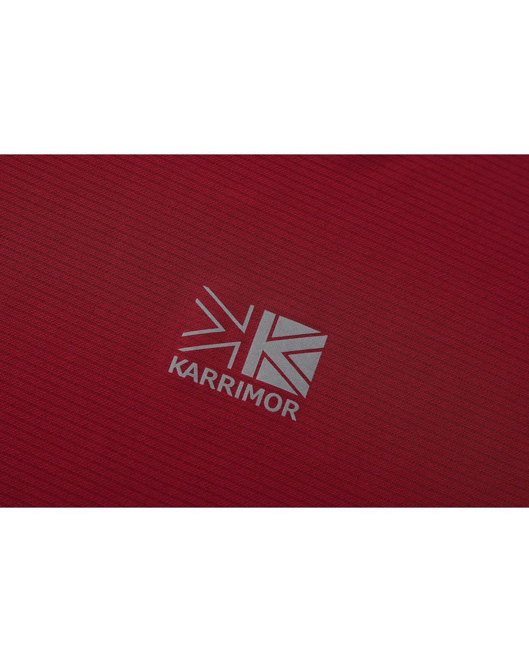 Karrimor Red Long Sleeve Run T Shirt for men